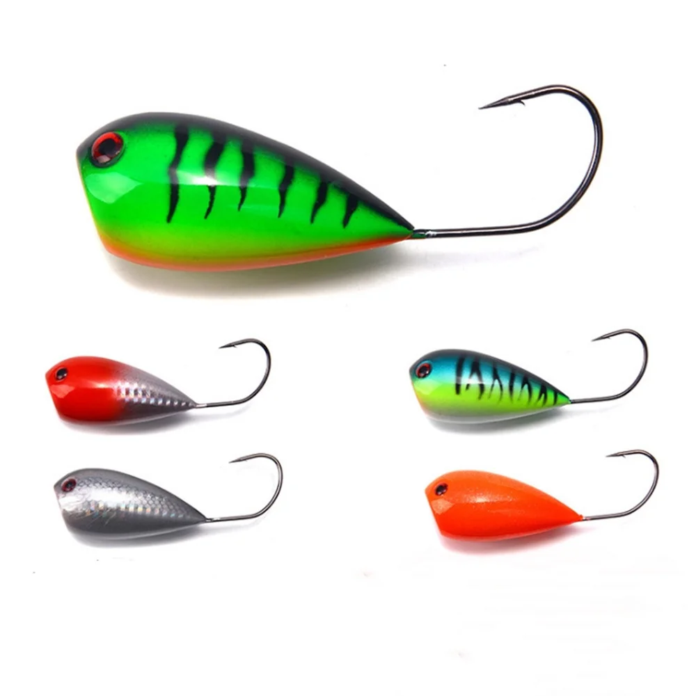 Señuelo de Pesca de 8cm y 12,9g, cebo de plástico duro Artificial Isca de tiro largo, 1 unidad