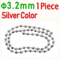 3o2mm silver 1piece