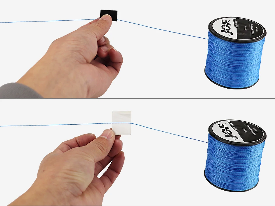 Mejora de la precisión con la línea de pesca azul de alta calidad de Joe