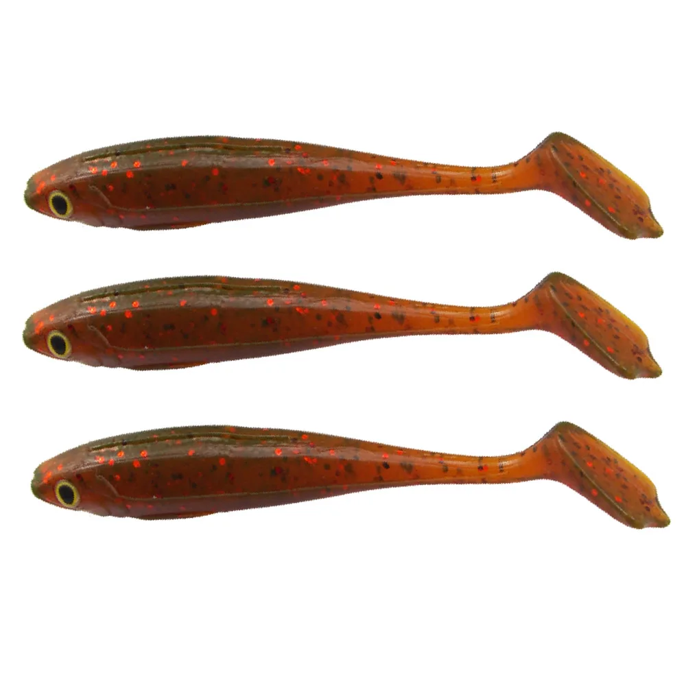 KESFISHING-señuelo suave con aleta de pato, sábalo de 85mm, cola oscilante viva, cebos de Pesca artificiales de silicona, Leurre Souple - imagen 5