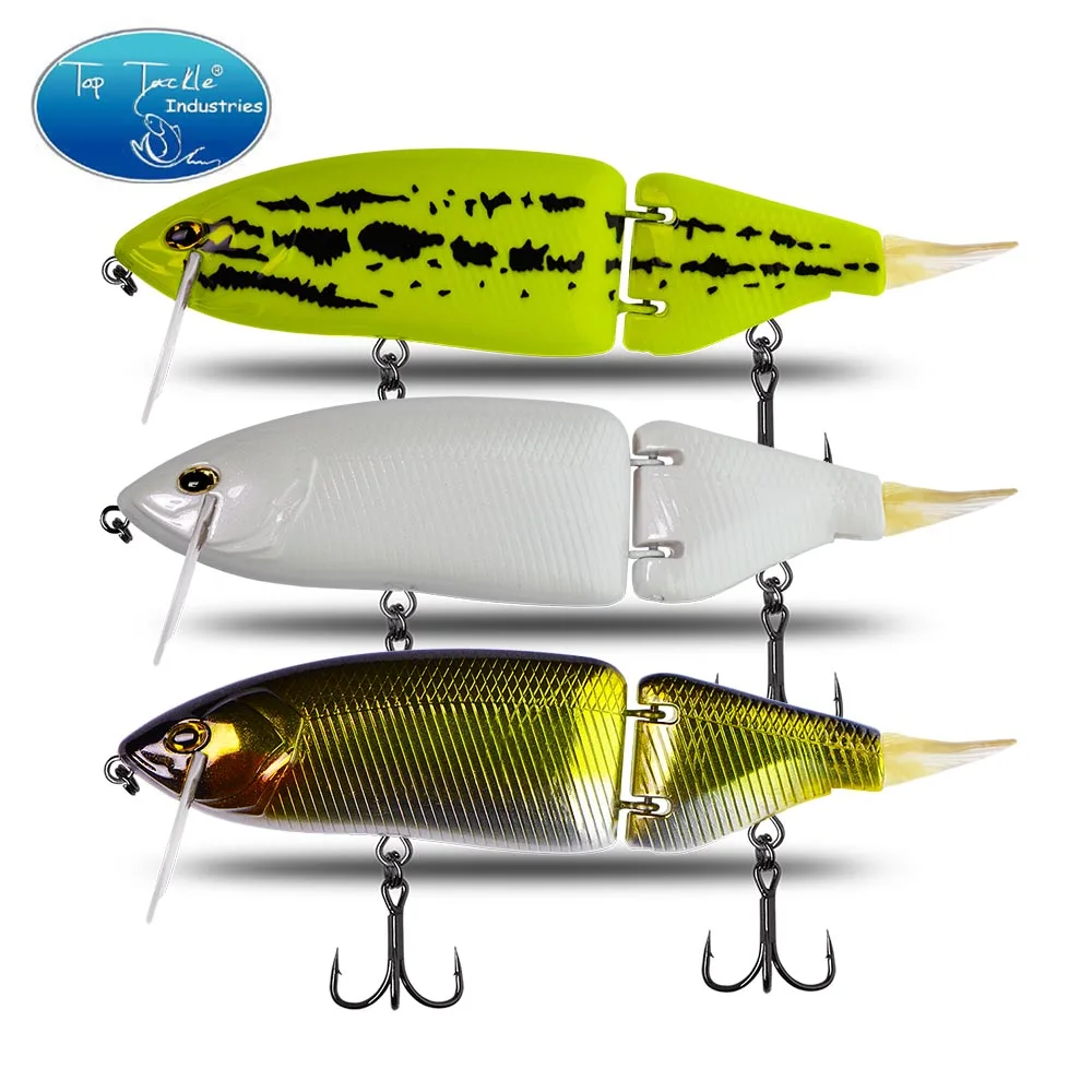 Cebo articulado 135mm 33g Shad Glider Swimbait Señuelos de Pesca cuerpo duro flotante articulado lubina aparejos de cebo de pesca - imagen 2