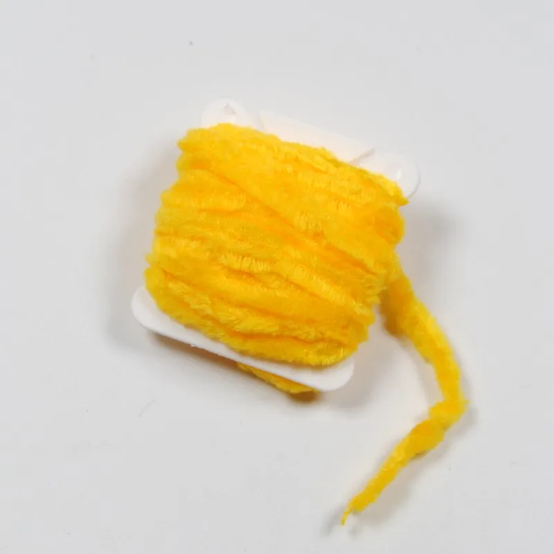 WIFREO-oropel de chenilla para atar moscas, Material de cuerpo para atar moscas, gusanos de búho, serpentina de haya, 2 tarjetas/5M, 2-7mm - imagen 5