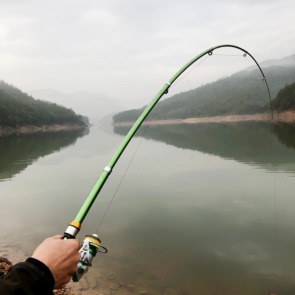 GHOTDA-caña de pescar telescópica de fibra de carbono, 2,1/2,4/2,7/3,0/3,6 M, alimentador de carpa, aparejos de pesca - imagen 4
