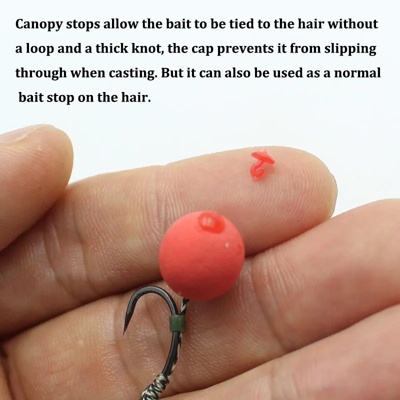 Juego de 5 insertos de boilie para pesca de carpa, aparejos para el cabello, aparejos de cebo de pesca, aparejos para el cabello, tapón emergente, accesorios de pesca de carpa - imagen 3