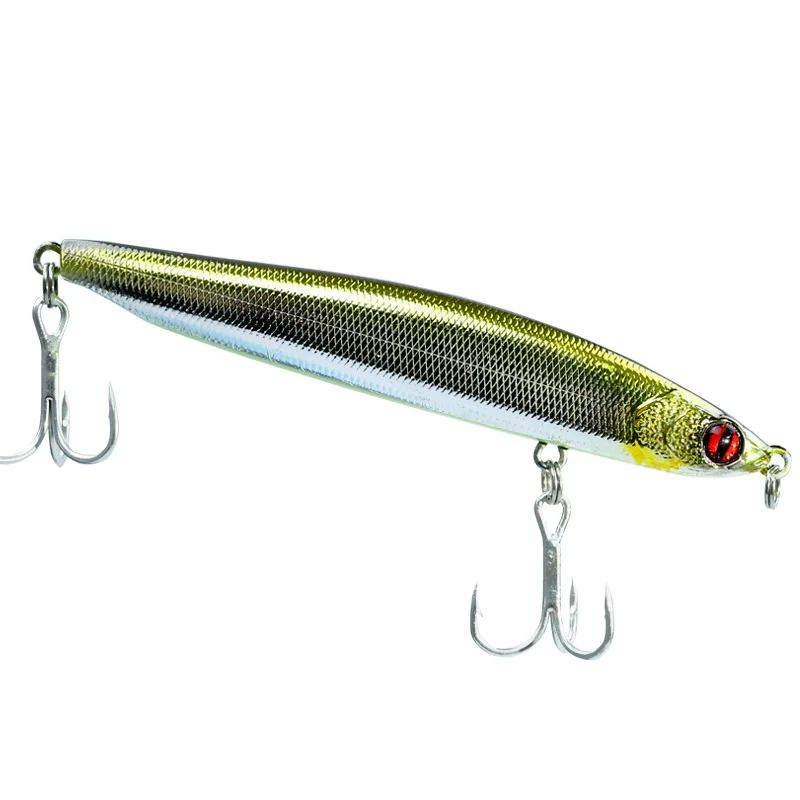 Señuelo de pesca de lápiz que se hunde, 1 piezas, para pececillos, 8g/6,5 cm, 12g/7cm, 17g/9cm, Wobblers artificiales, alimentador de cebo - imagen 3