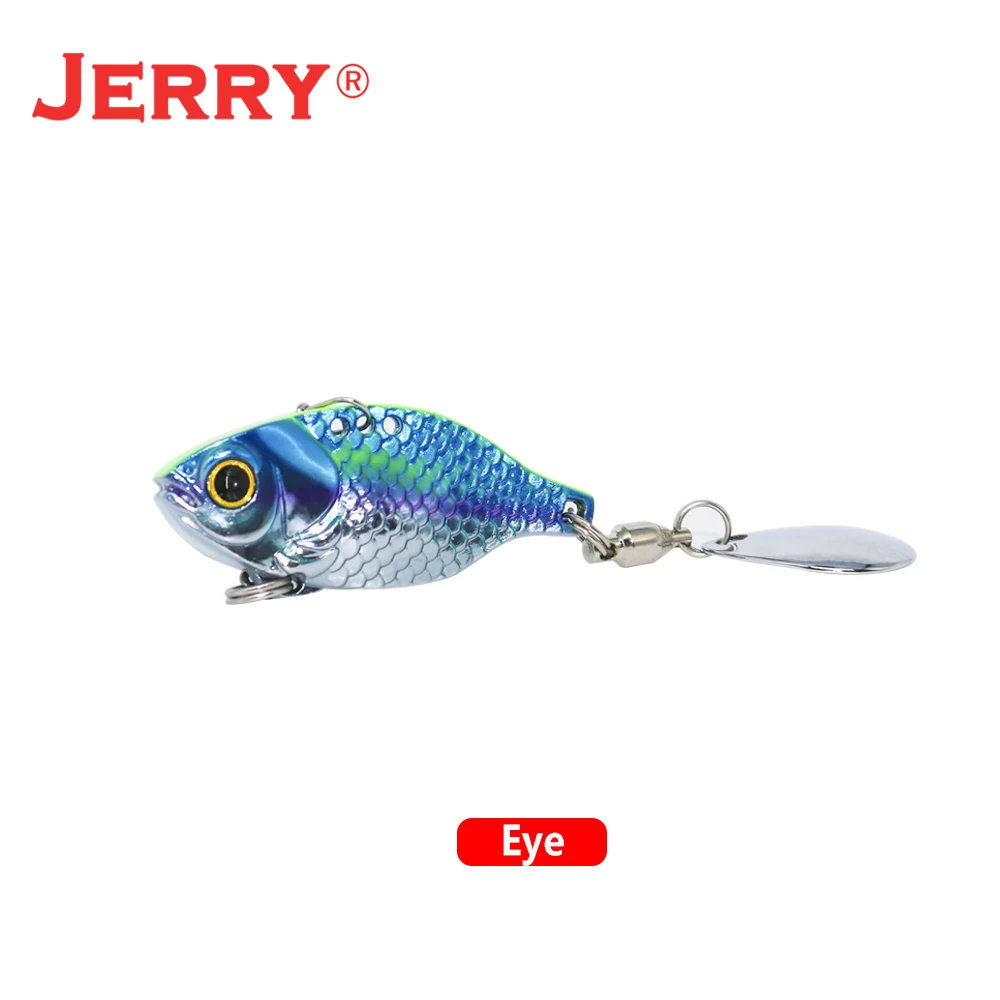 Jerry Dory hoja de Metal VIB Tengsten vibración Spinning Señuelos de Pesca Colorado agua salada cebo de agua dulce al por mayor - imagen 5