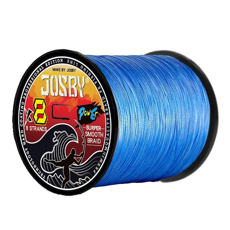 JOSBY-sedal de pesca de 8 hebras, multifilamento de 500M, hilo de PE trenzado japonés, accesorios invisibles - imagen 4