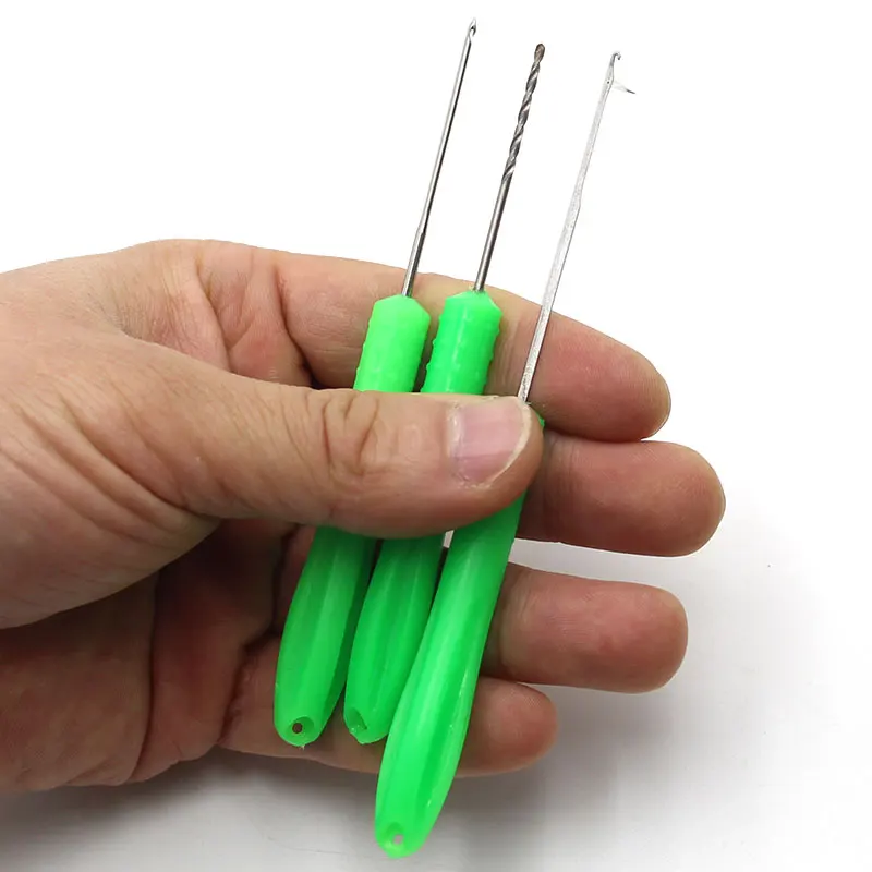 Aparejos de núcleo de plomo para pesca de carpa, herramientas de fabricación de agujas de empalme, Boilie, taladro, accesorios para pesca de carpa - imagen 2