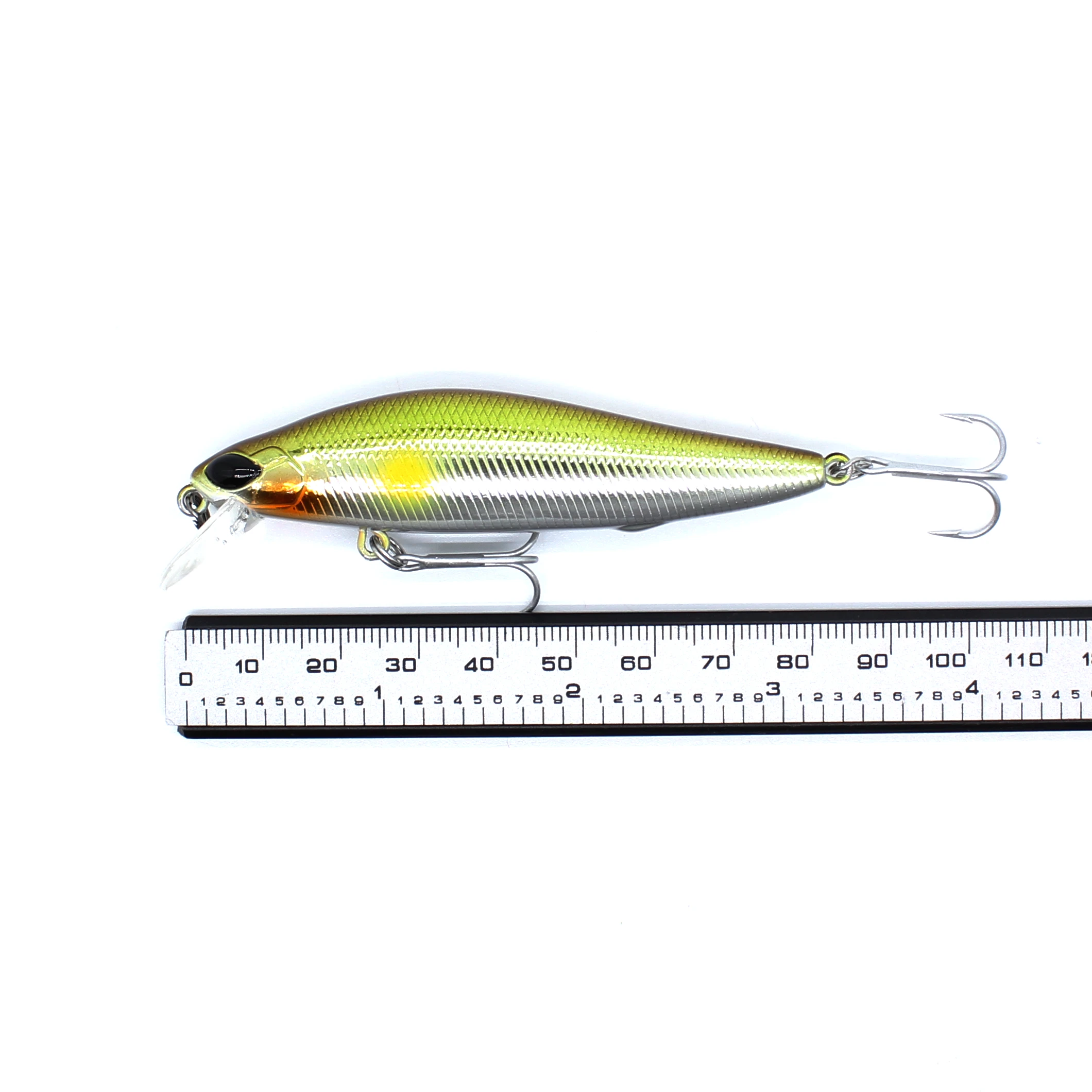 AOCLU Minnow señuelo de pesca, Wobbler hundido, transferencia de peso magnética, 85mm, 11,2G, 105mm, 15,5G, lubina, aparejos de agua salada fresca