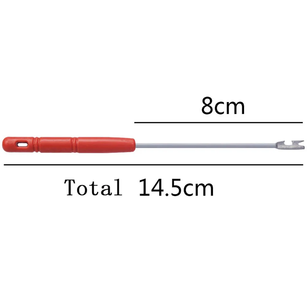 Herramienta de extracción rápida de anzuelos de pesca, 14,5 CM, seguridad para pescado, Extractor de garganta profunda, removedor de anzuelos, herramientas de aparejos de pesca portátiles - imagen 3