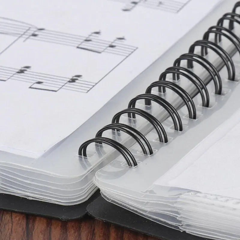 Carpeta Flexible de 40 páginas para puntuación de música de Piano, bolsa de hoja A4 expandida suave, soporte de almacenamiento de Stave, accesorios de instrumentos de teclado - imagen 5