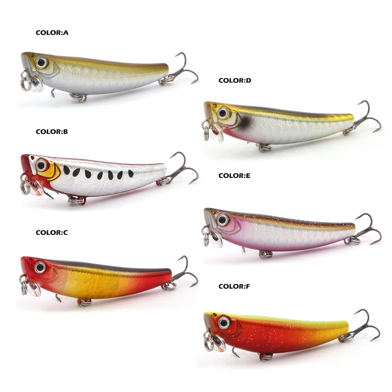 Cebo de pesca duro de pececillo que se hunde, Wobbler de calidad, Señuelos de Pesca de lubina y Lucio, 55mm, 5,5G, nuevo - imagen 4