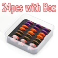 24pcs with box