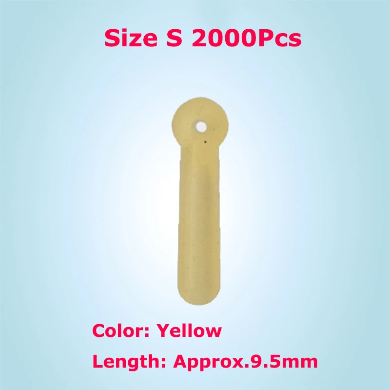 Yellow-S-2000pcs