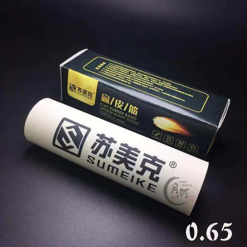 Banda de goma plana deportiva de 200cm x 15cm para Catapulta de tirachinas, banda de goma colorida Natural para caza, 0,4mm-0,7mm - imagen 5