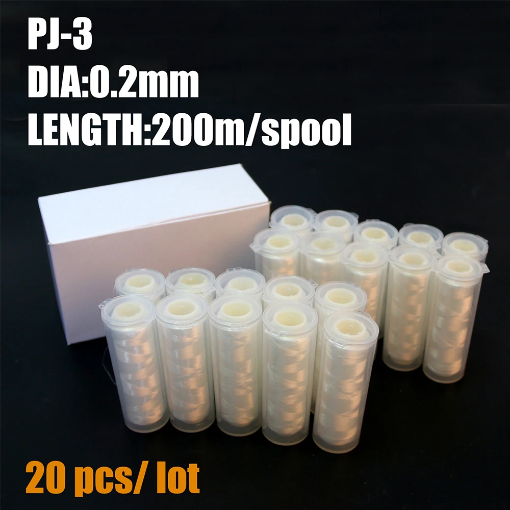 Maximumcatch-señuelo de poliéster de alta resistencia, hilo de pesca Invisible elástico, carrete de 0,20/0,25mm, 1 unidad - imagen 5