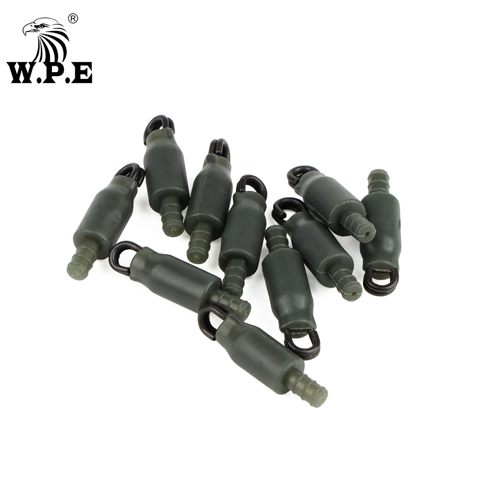 W.P.E-accesorios de Pesca de carpa, aparejo de perno, cuentas Dura, método de alimentador, conector de línea de Pesca de carpa, aparejos de Pesca, 10 uds. - imagen 4