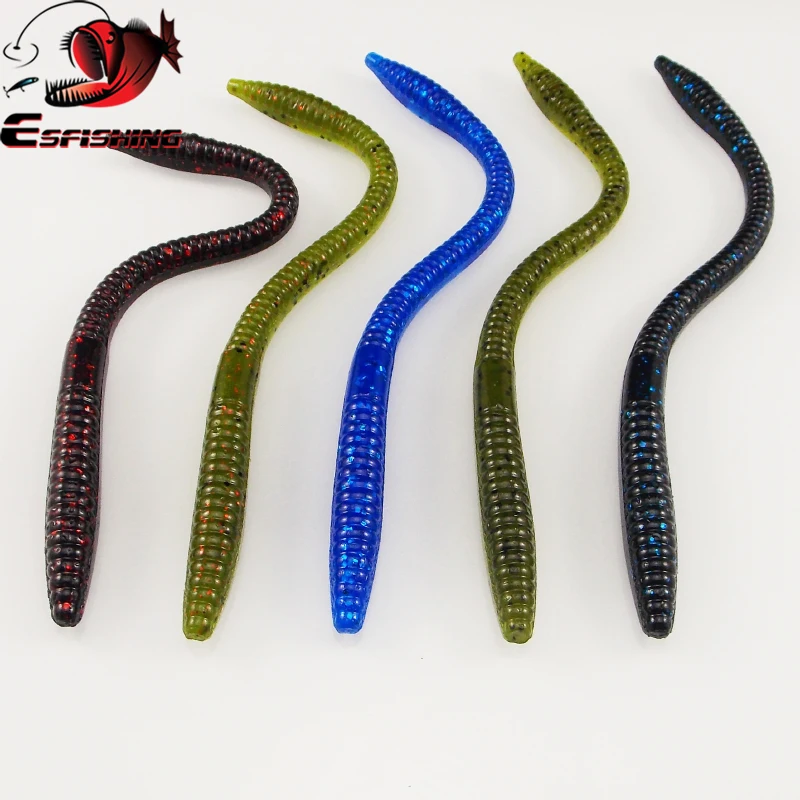 KESFISHING Fsihing señuelo truco gusano 160mm señuelos de lubina la mejor cebo de plástico Artificial suave - imagen 2