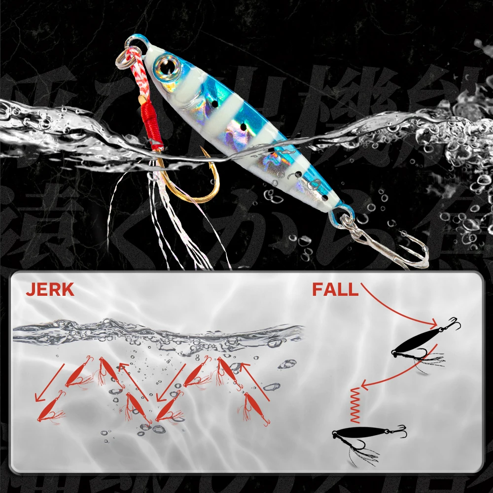 Hunthouse, nuevo señuelo de Metal fundido, plantilla de pesca, cuchara, 15/25/30/45g, fundición a tierra, Jigging, pez, lubina, aparejos de pesca - imagen 3