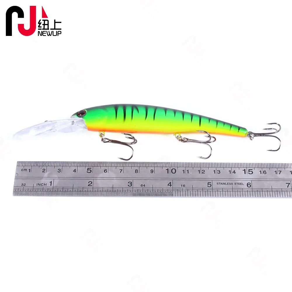 Señuelo de pesca flotante, Wobbler, manivela, pececillo, lubina Artificial, Lucio, Carpa, novedad, 1 piezas, 16,5 cm /21g - imagen 5