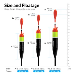 Flipador Slip Bobber THKFISH – Balsa para mar y río