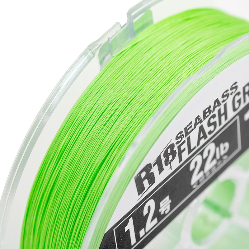 Trenzado Seaguar Seabass PE X8 – 8 hebras flash verde - imagen 4