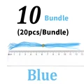 10 pcs blue