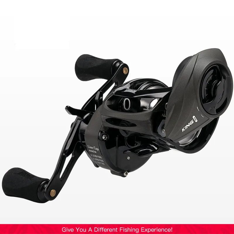 Carrete de Baitcasting de alta velocidad, 8,0: 1, relación de engranaje 10BB, sistema de freno magnético para agua dulce/salada, rueda de pesca, buque de curricán - imagen 2