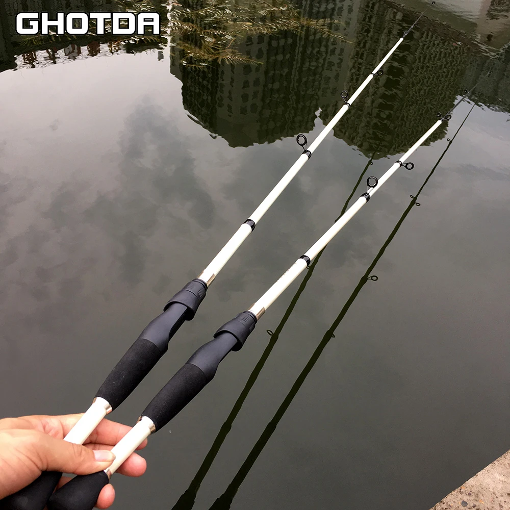 GHOTDA-caña de pescar telescópica de fibra de carbono, accesorio giratorio multifunción para carpa, corta, 1,6 m, 1,8 m, 2,1 m, 2,4 m - imagen 5