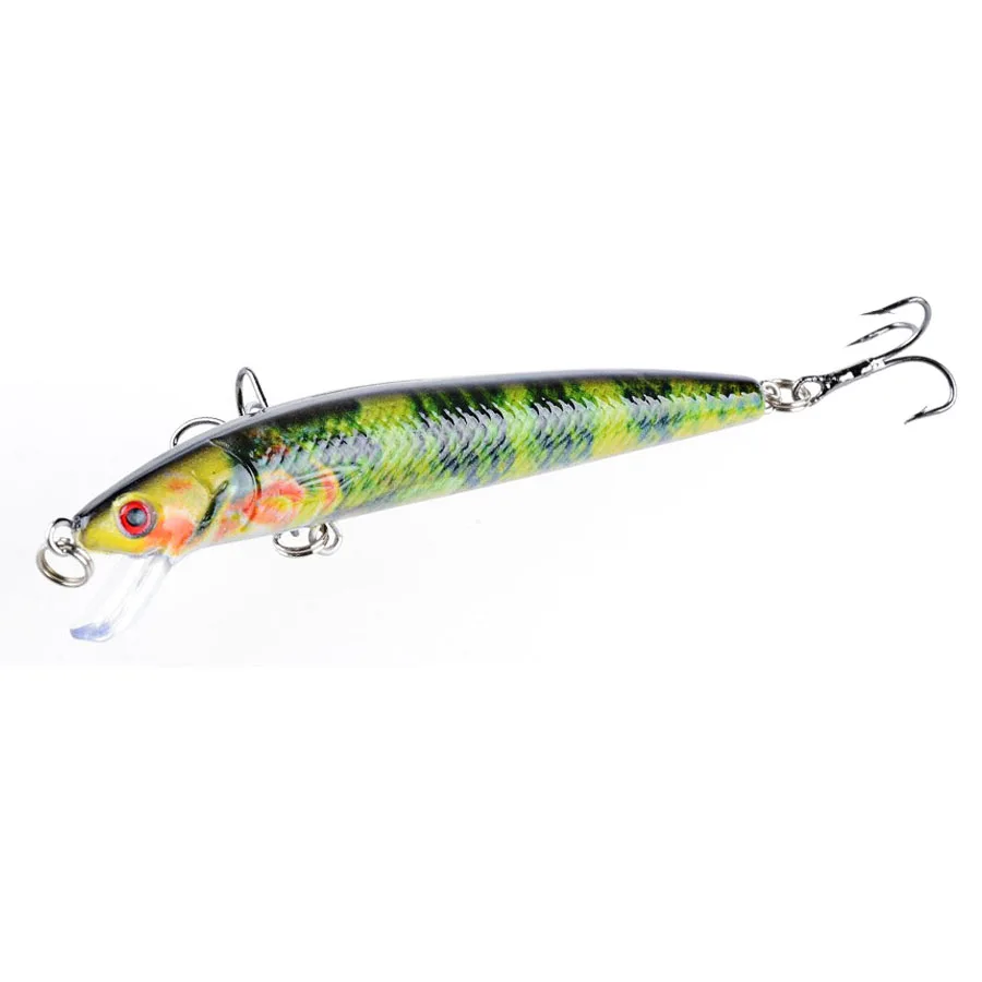Señuelo de Pesca Minnow Topwater, cebo duro Wobblers para Trolling Jig Bait Crankbait, carpa lubina rayada, aparejos de Pesca Swimbait - imagen 3