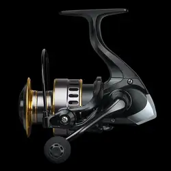 Carrete de pesca CHILREN HE500 totalmente metálico, suave y sensible