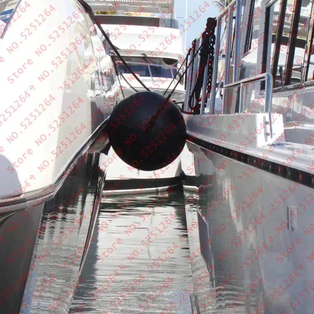 Defensa inflable Dockmate grande con cuerda y válvula para barco - imagen 5
