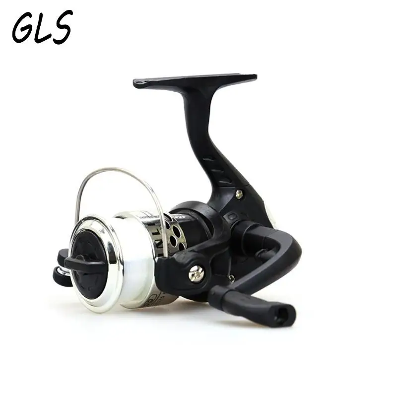 Carrete de pesca plegable 5,2: 1, carrete giratorio con línea de pesca de 60m y 0,35mm, línea de gran diámetro, rueda de fundición, cebo para embarcaciones, 1 Uds. - imagen 2