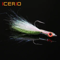 ICERIO Minnow – Señuelo trucha acero inoxidable agua salada