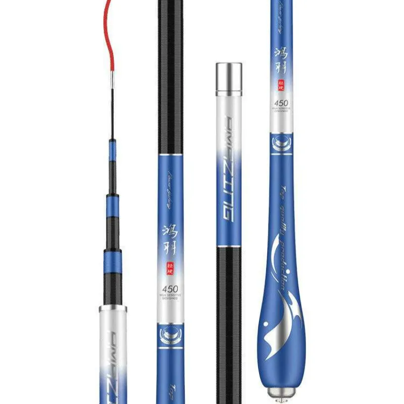 Caña De pescar telescópica De fibra De carbono, aparejo De Pesca De carpa, 0T, 2,7 m-5,7 m, Olta 4, 19/28/27 Tune Hand Rod - imagen 2