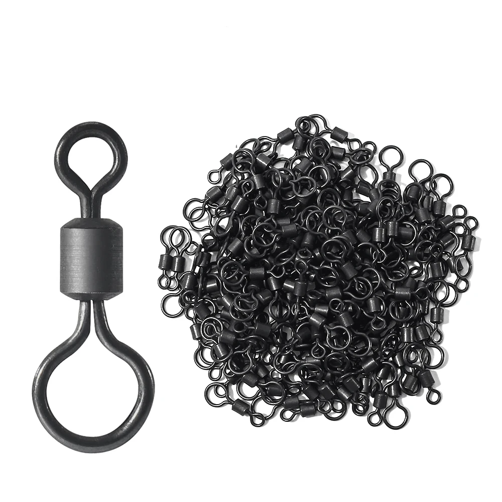 DNDYUJU-conector de pesca de cambio rápido, accesorio de pesca de carpa, círculo grande y círculo pequeño, 50 unidades - imagen 5