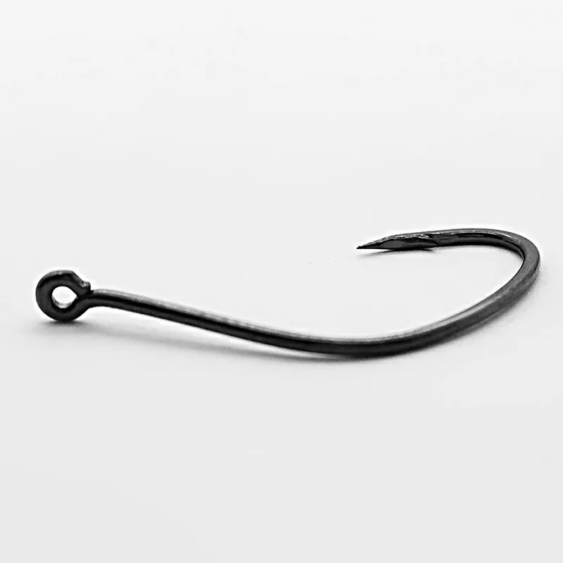 Gancho especial para lubina, gancho de boca ancha de acero de alto carbono de alta calidad, forma especial para colgar camarones vivos, pesca en el mar, Lucio - imagen 4