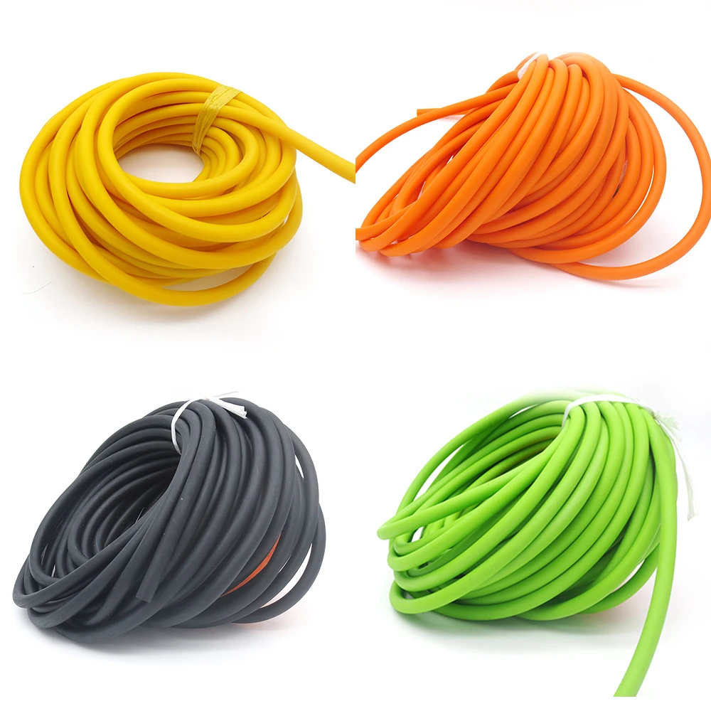 Banda de resistencia para ejercicio, cuerda de tubo de látex, torniquete, tamaño de una pieza, 3060, 3070, 4070