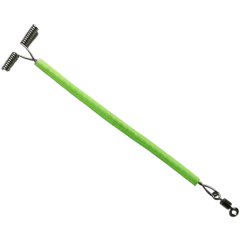 Brazos de alambre que brillan en la oscuridad con cuentas giratorias, aparejo de pesca de agua salada, ramas con cuentagotas, aparejos terminales de 5cm, 6cm, 7cm, 8cm, 9cm y 10cm, 50 Uds. - imagen 4