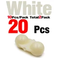 White  20 Pcs