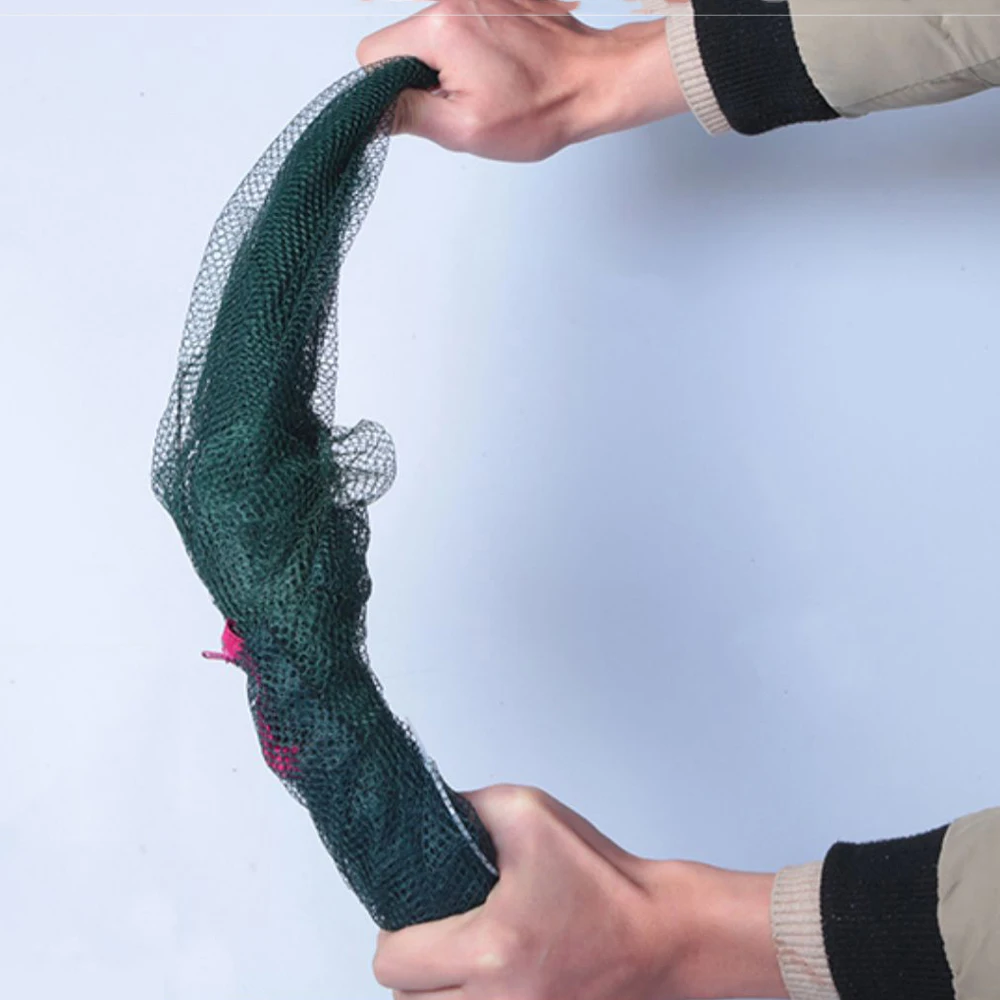 plegable y portátil para pescar, trampa de red de pesca con seis estilos, diseño especial de doble cremallera para sacar fácilmente a la presa, trampa de red en forma de caparazón para atrapar cangrejo y camarón, 20 ag - imagen 4