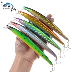 Wobbler pececillo láser grande — Señuelo duro para lubina y sargo