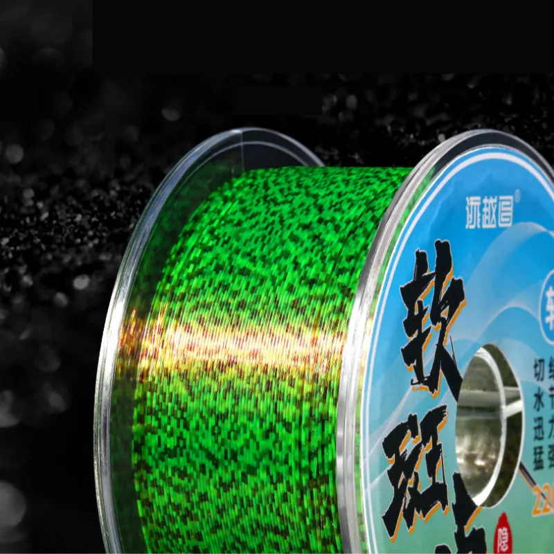 Sedal de Pesca de 220m, hilo de nailon suave manchado, hilo Invisible fuerte para Pesca en el Mar, Accesorios para Pesca en Mar - imagen 2