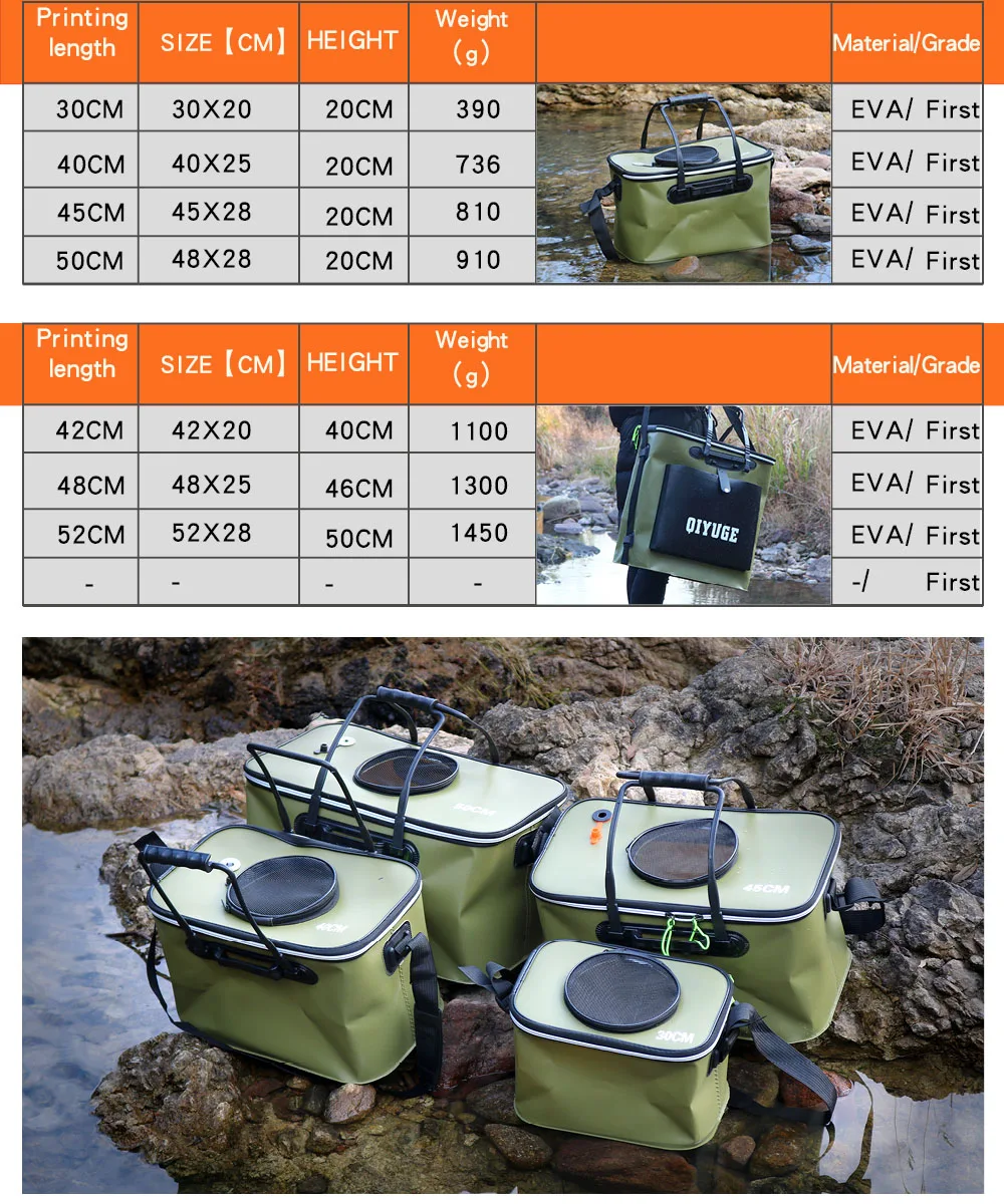 Una colección de neveras portátiles aisladas, diseñadas para mantener alimentos y bebidas calientes o frías durante períodos prolongados. Estas hieleras se utilizan normalmente para picnics, campamentos y actividades al aire libre. Los refrigeradores vienen en varios tamaños, como lo indican las dimensiones proporcionadas en la tabla.