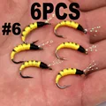 6pcs Yellow