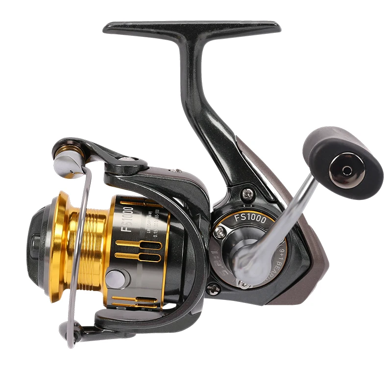 Rueda de Pesca giratoria de doble línea, carrete de Pesca superligero de fundición larga, agua dulce/de mar, doble uso, 1000 - imagen 5