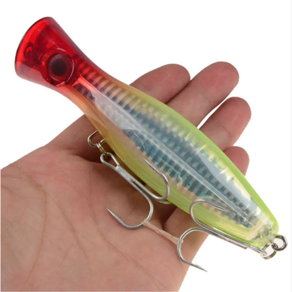 Señuelo Popper 12,5 cm 41g – Crankbait tiro largo para carpa y lucio - imagen 5