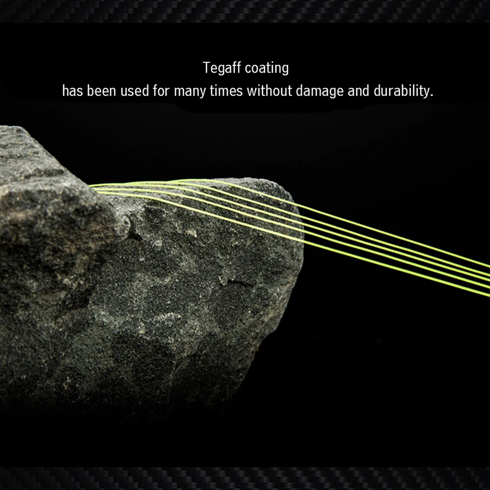 JOF-sedal de pesca de 500M, hilo de nailon superfuerte, Multifilamento transparente - imagen 4