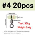 20pcs  size 4