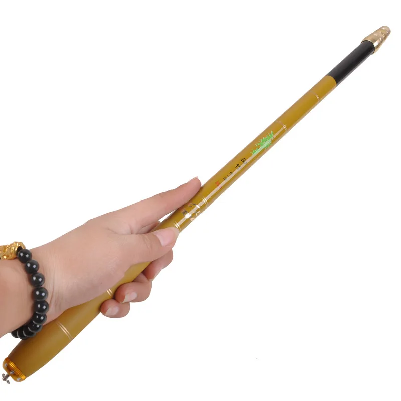 Caña De pescar De fibra De carbono, caña De pescar De sección corta, 3,6 m, 4,5 m, 5,4 m, 6,3 m - imagen 3